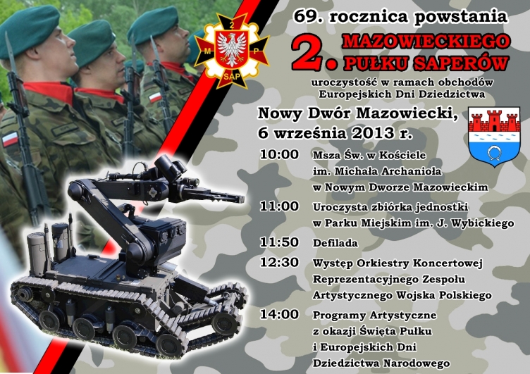 Plakat Święto Pułku